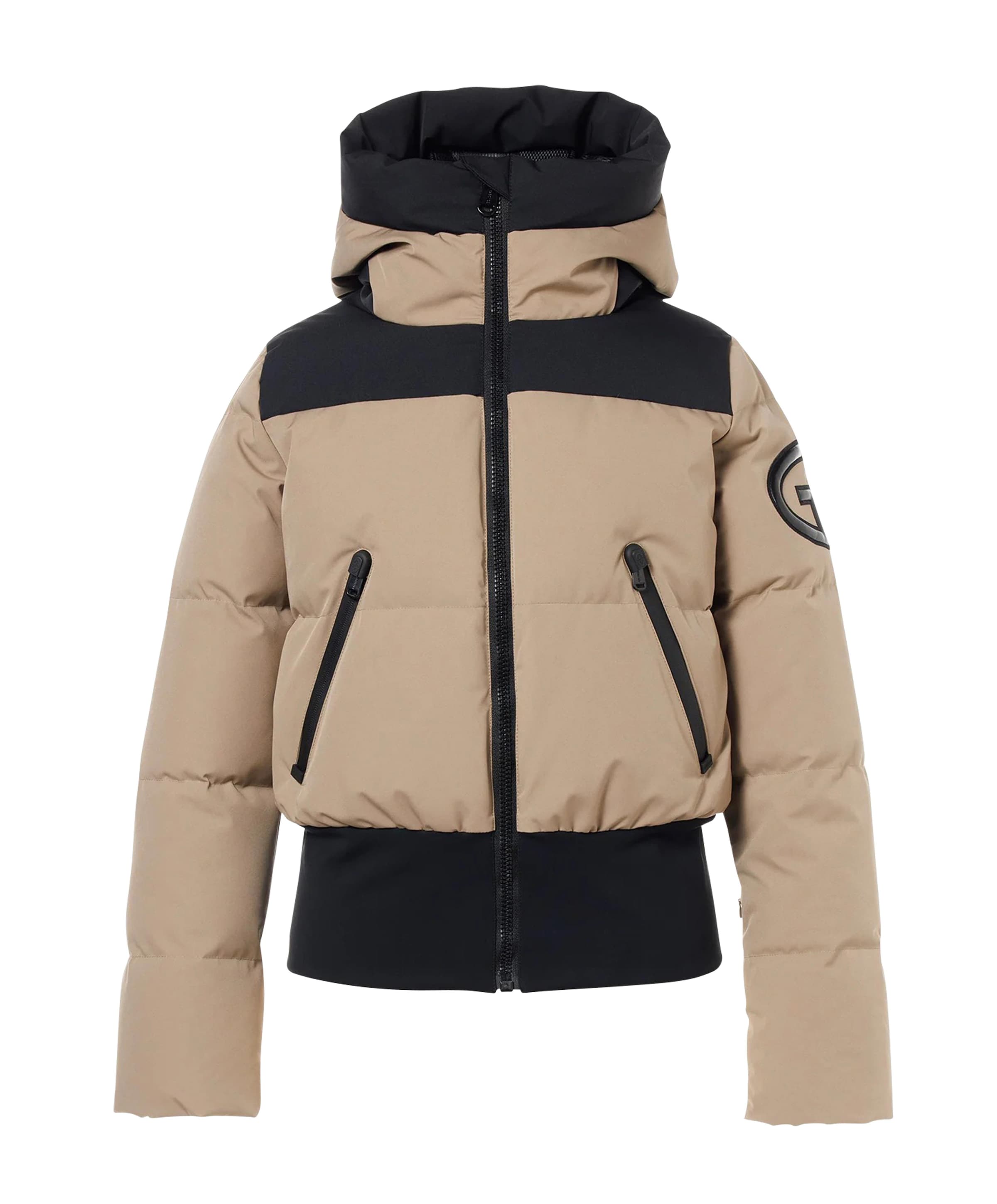 Dames ski-jas beige