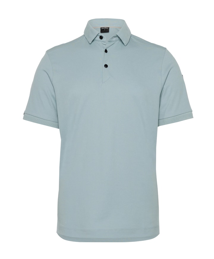 Heren polo blauw