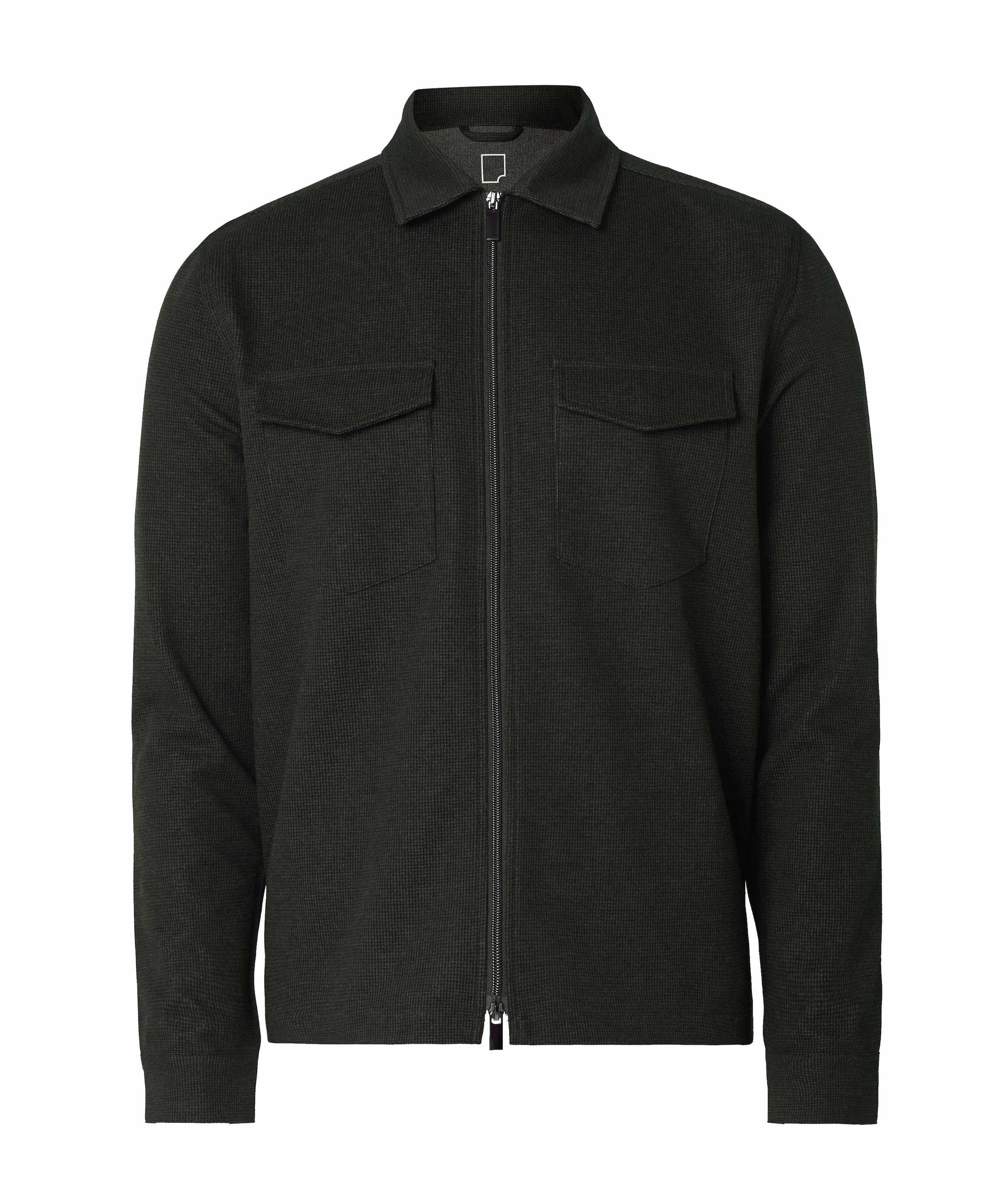Heren overshirt groen
