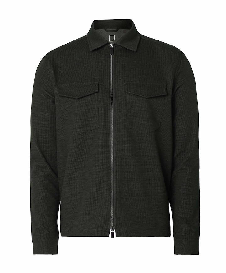 Heren overshirt groen