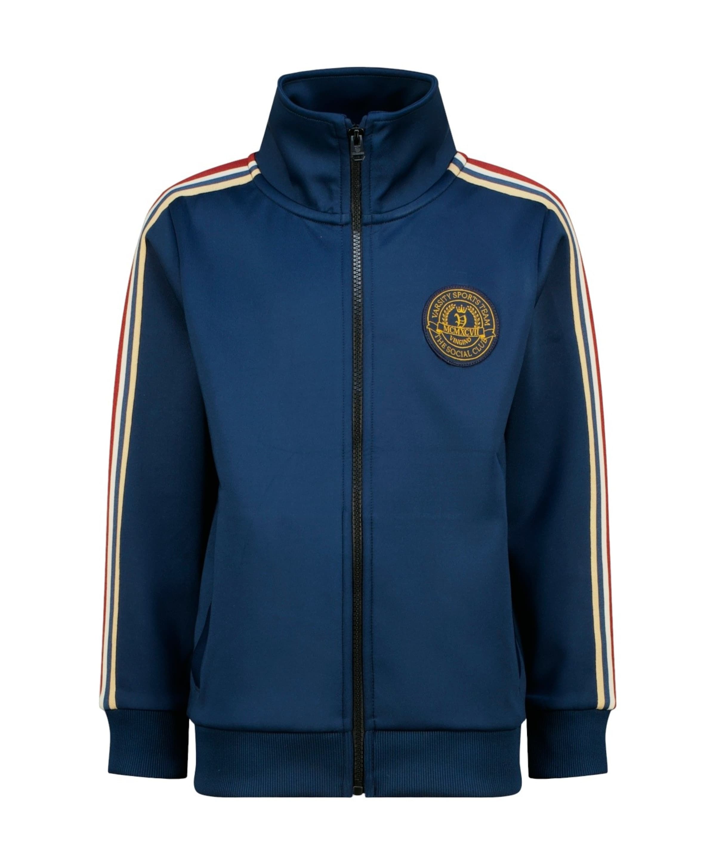 Jongens vest blauw