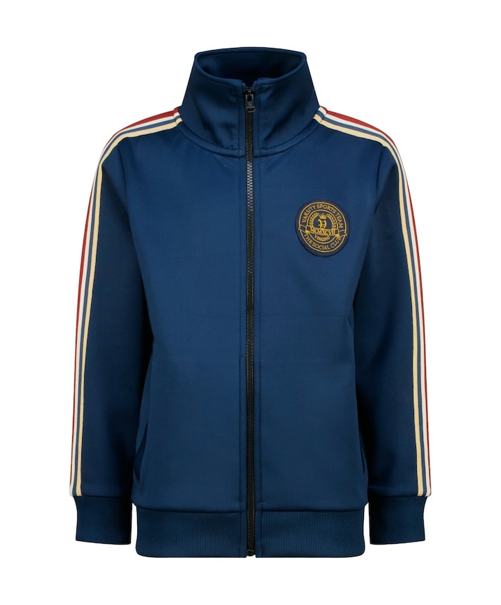 Jongens vest blauw