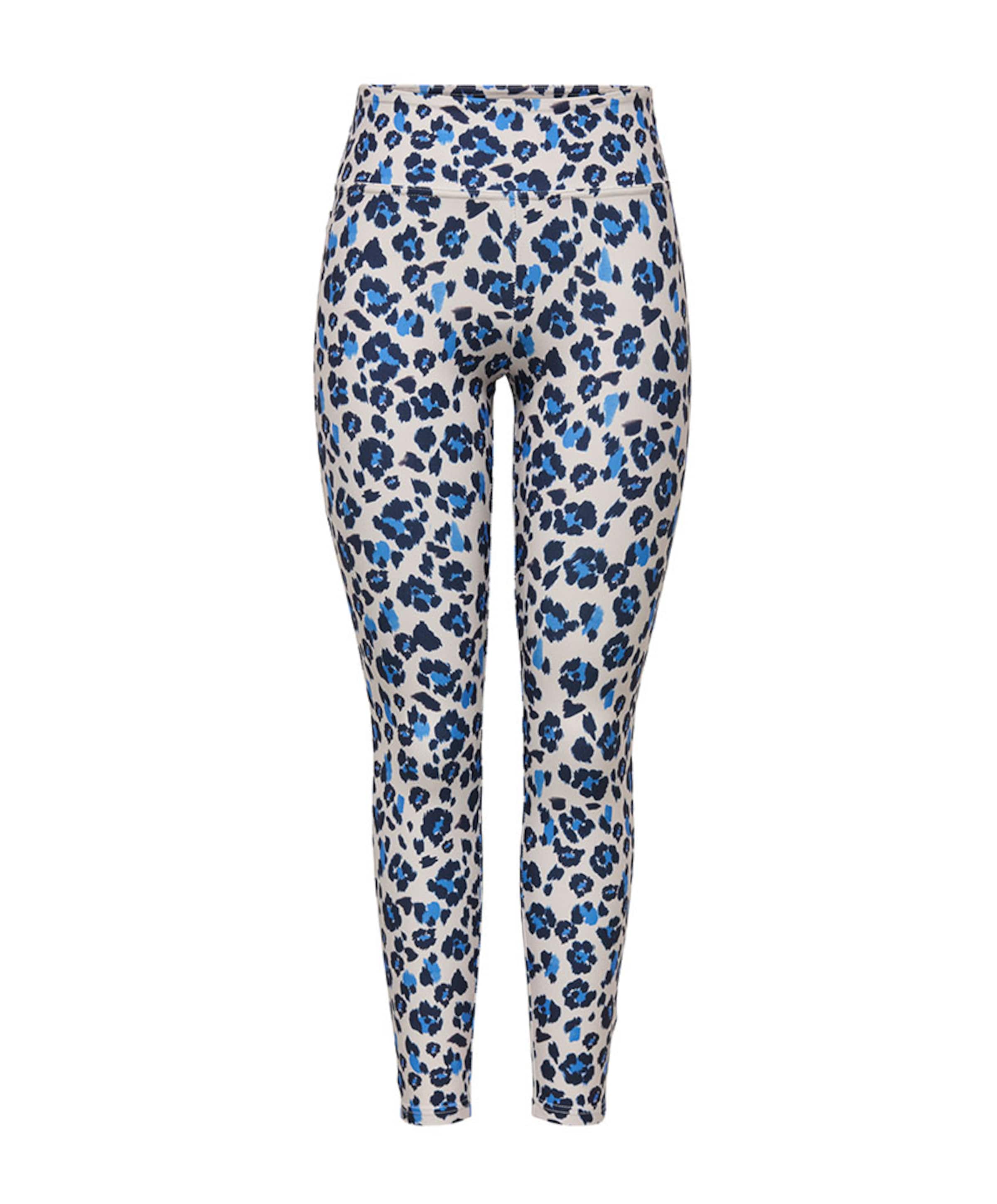 ONPRYA-2- FERN LIFE HW AOP PCK dames broek beige