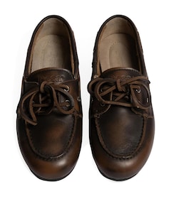 dames mocassins bruin