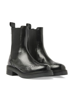 Lucia Gina dames enkellaarzen zwart