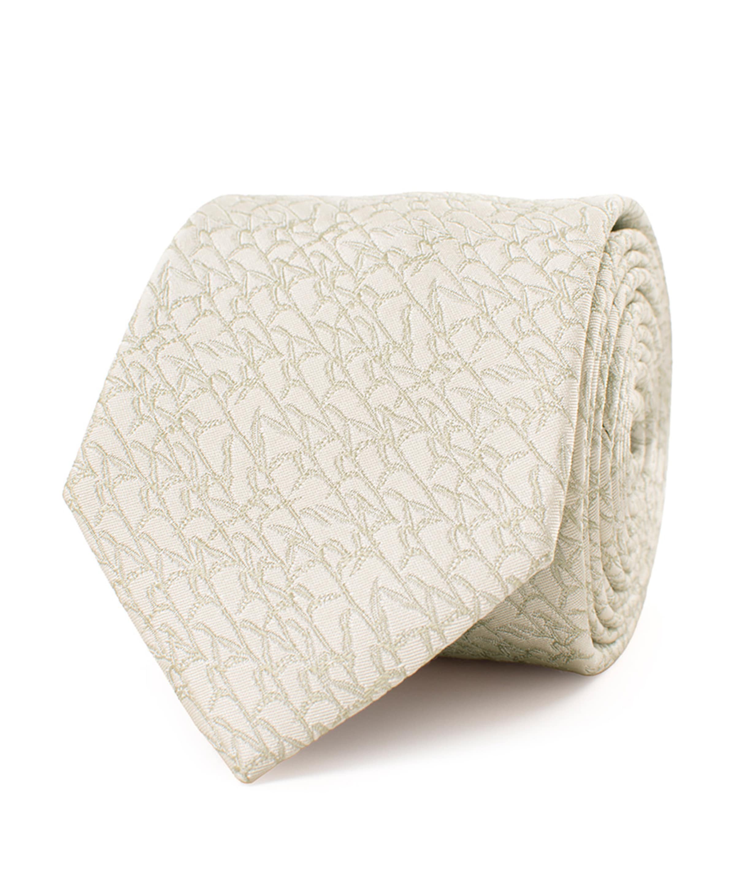 Heren stropdas groen