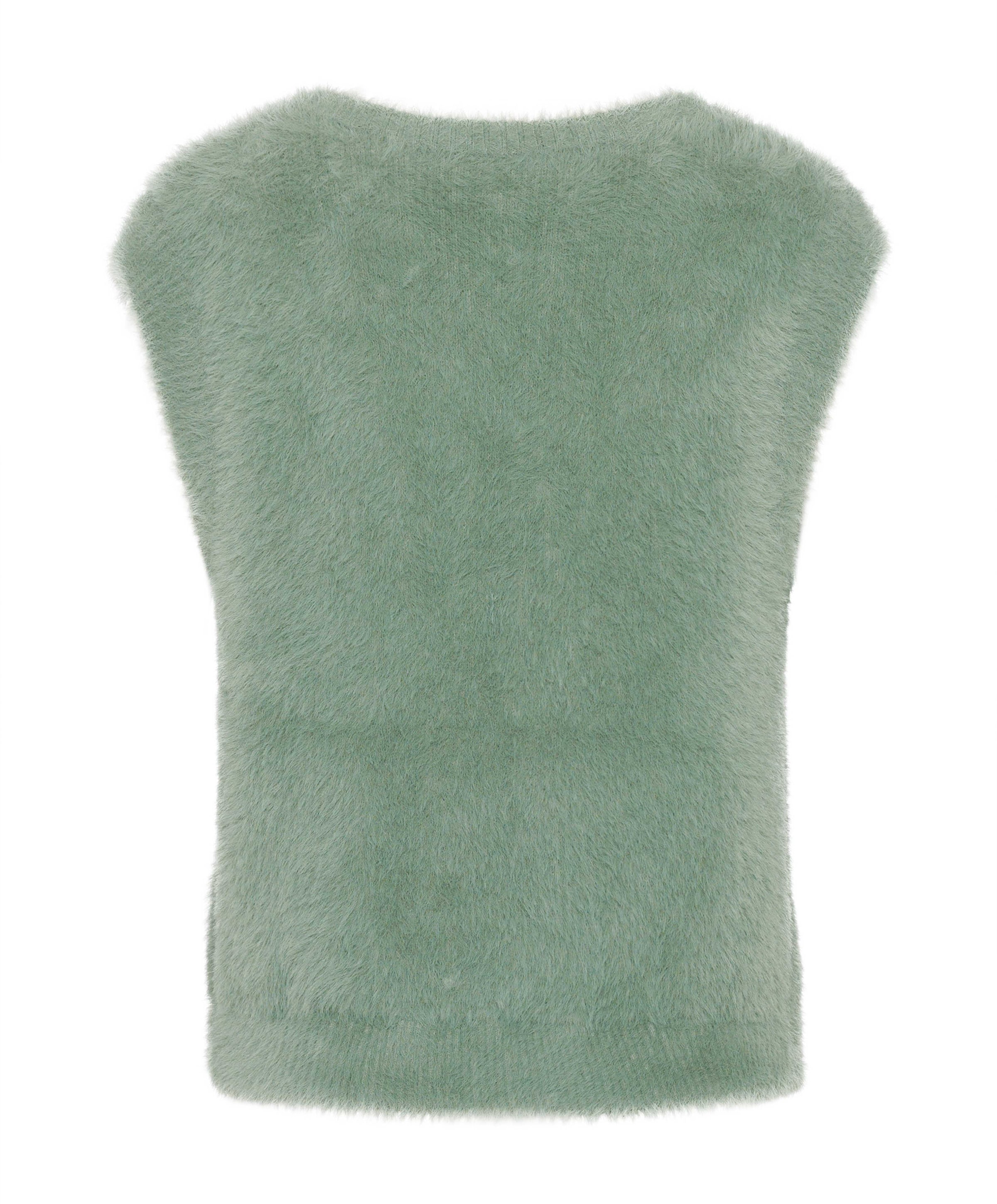 Dames gilet groen