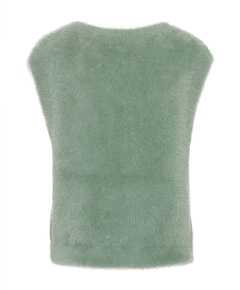Dames gilet groen