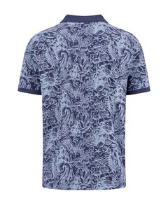 Heren polo blauw