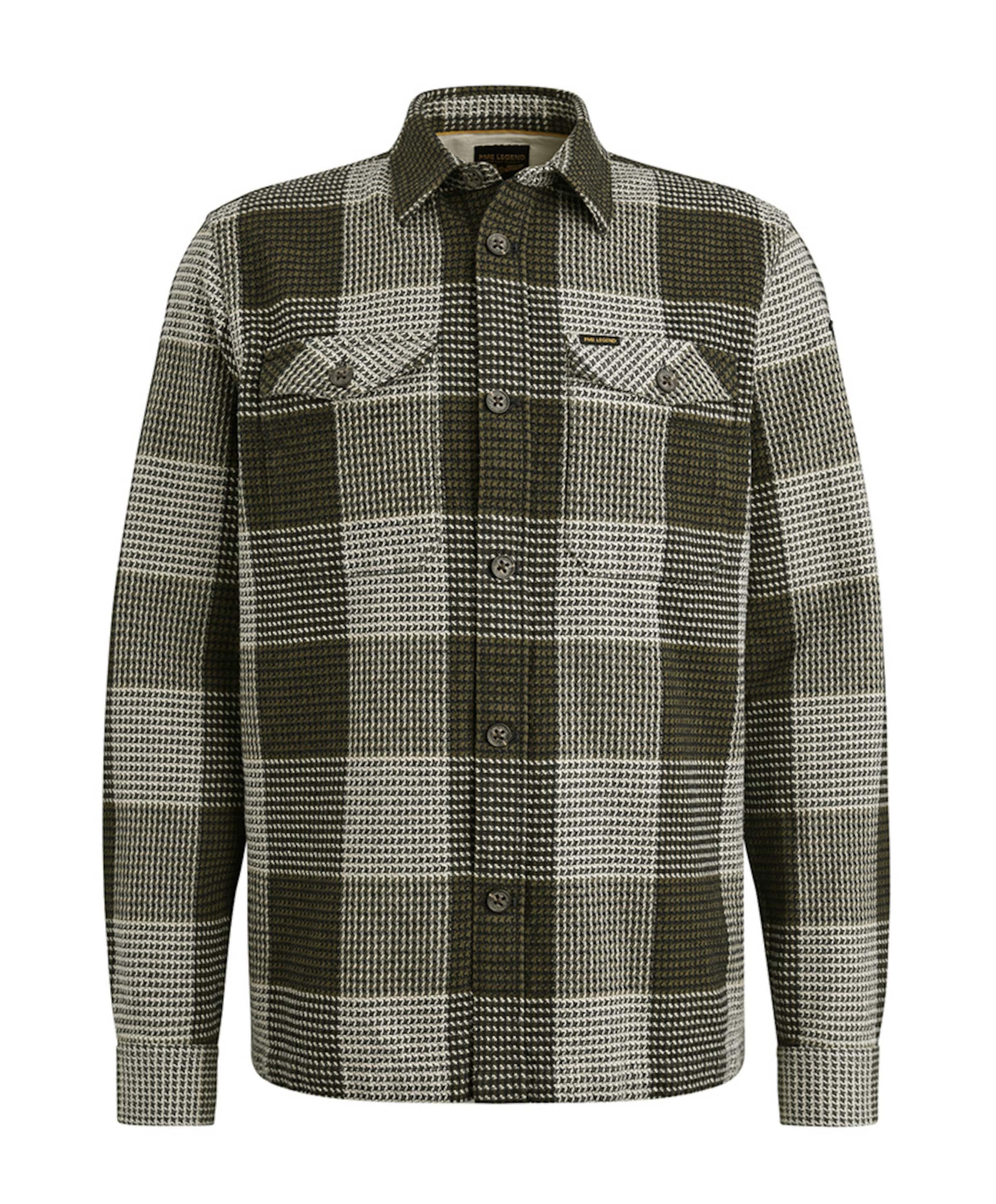 Overshirt lange mouw groen