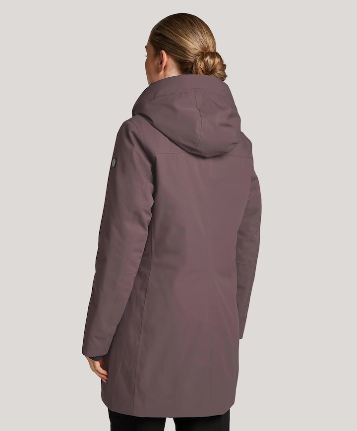 Dames jas bordeaux