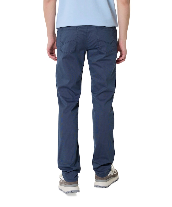 5-Pocket Modern Fit heren broek blauw