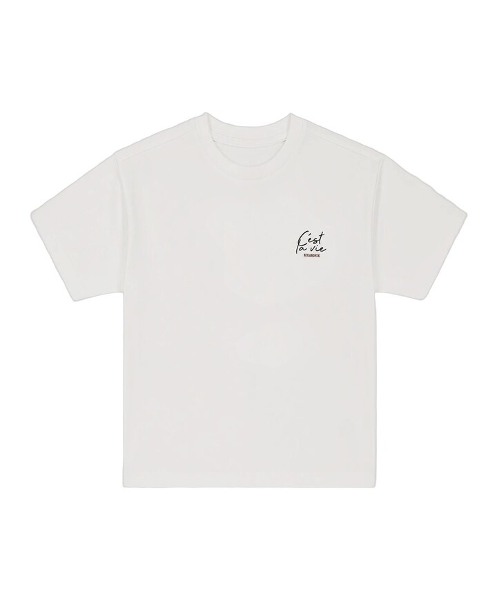 Meisjes T-shirt ecru