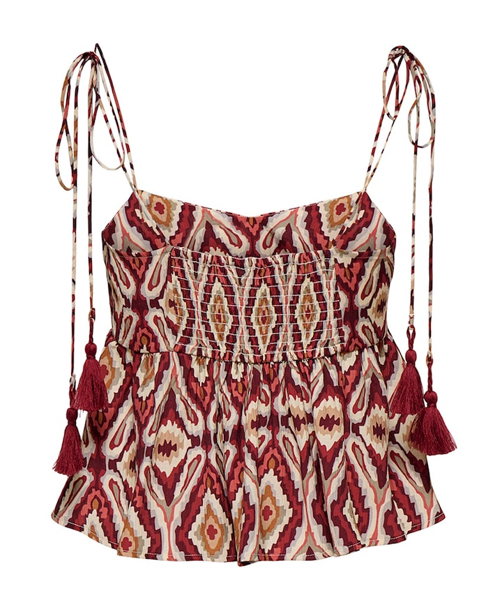 Dames top rood