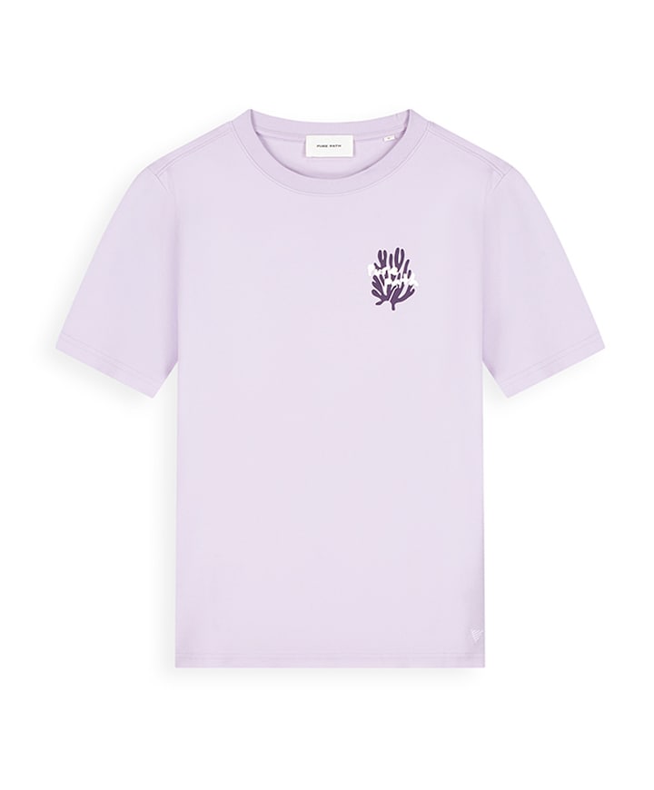 Heren T-shirt paars