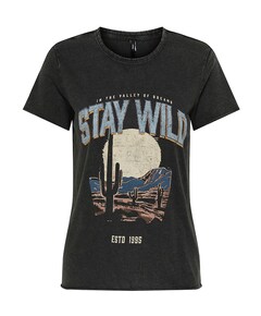 T-shirt zwart