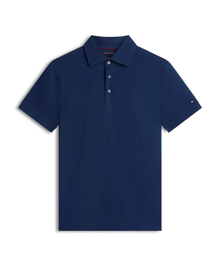 Heren polo blauw
