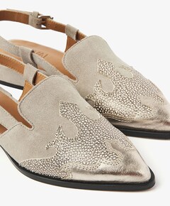 Jazz Vaienna dames slingbacks beige