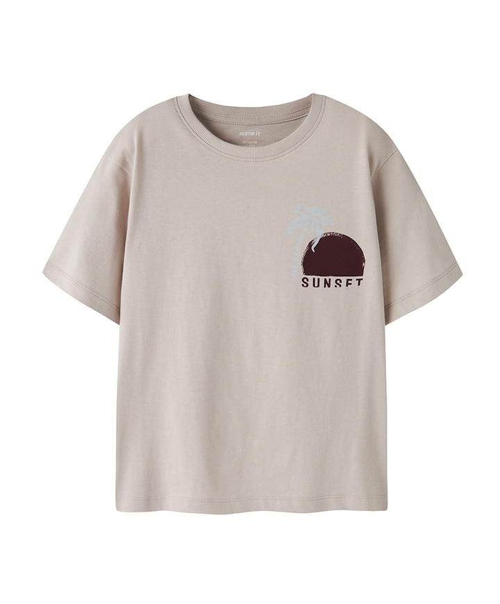 Jongens t-shirt grijs