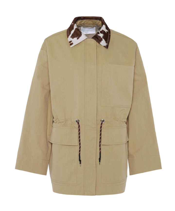 Dames jas beige