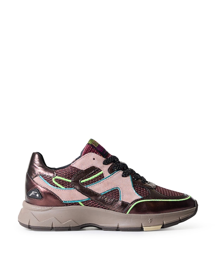 dames sneakers bordeaux
