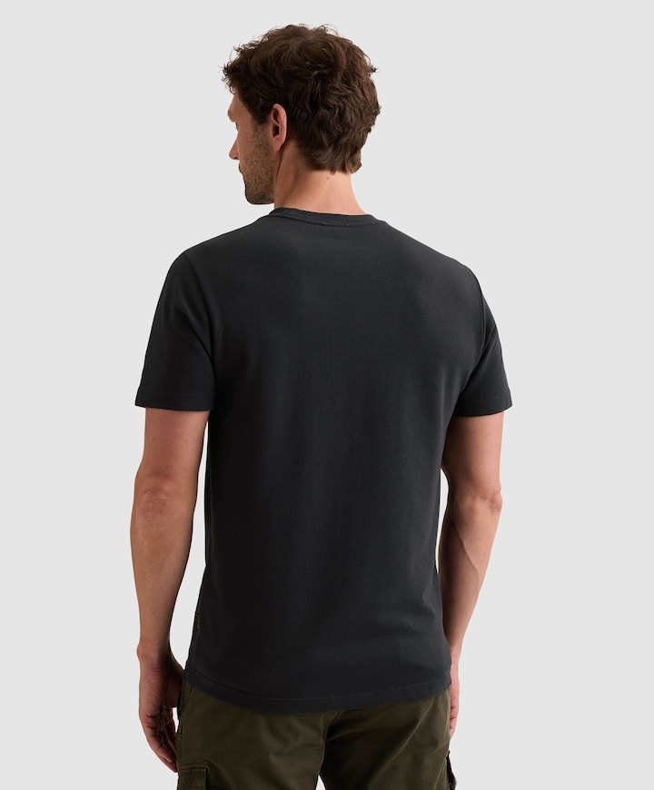 Heren T-shirt blauw