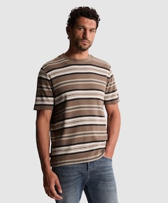 Heren T-shirt bruin