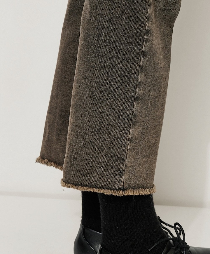 Audrey Straight Pocket dames jeans grijs
