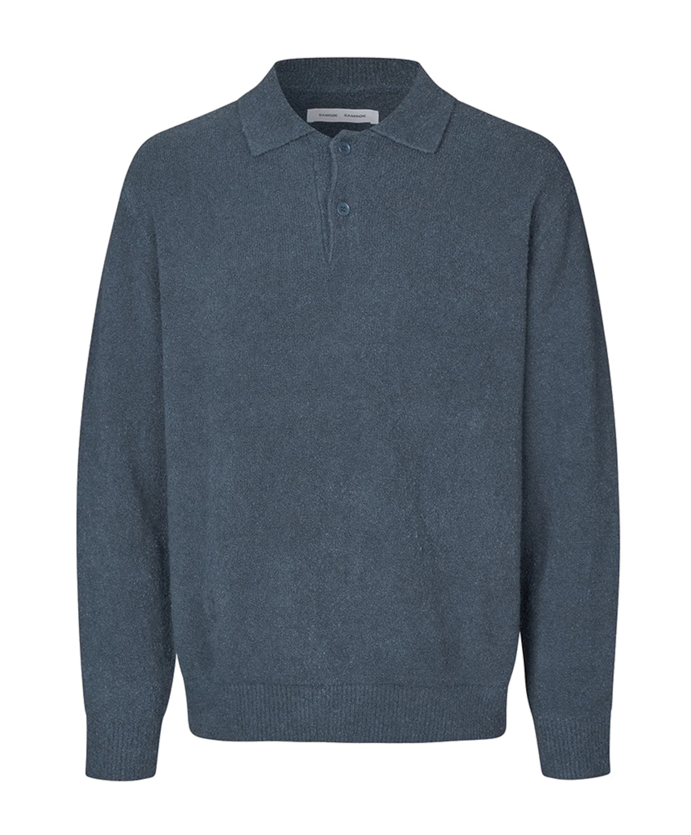 Heren polo blauw