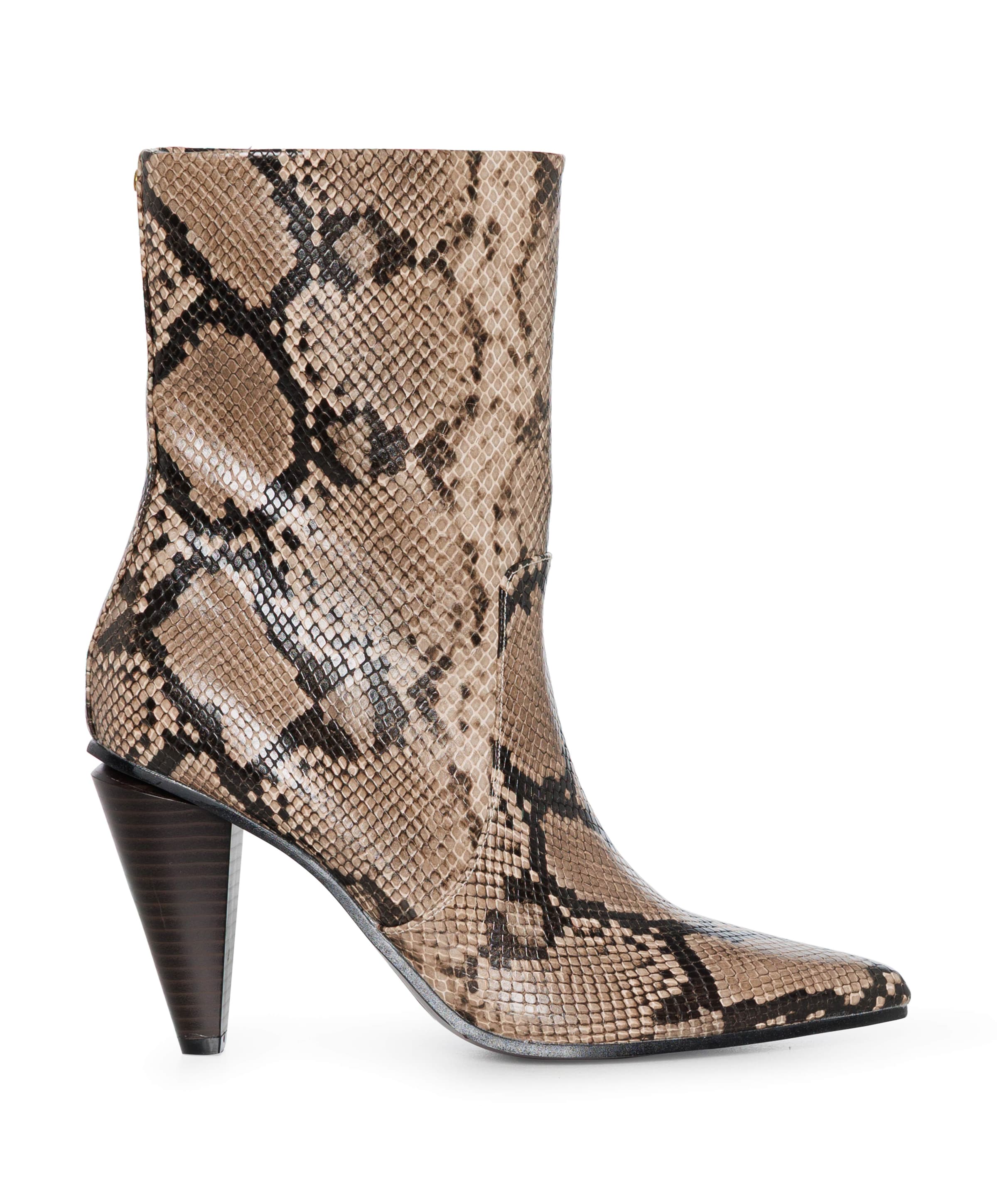 VALINDA TETI dames enkellaarzen beige