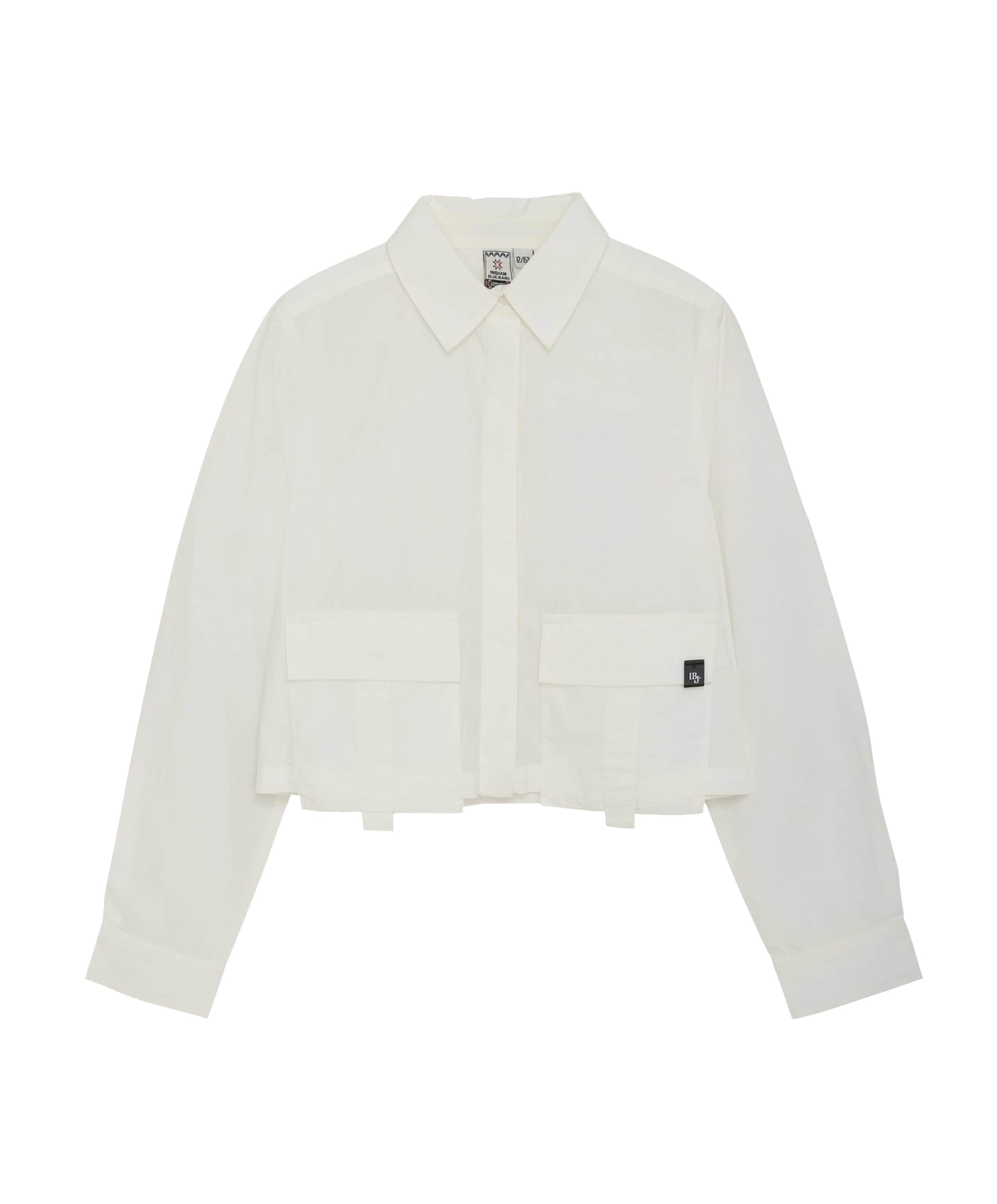 Blouse lange mouw wit