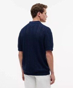 Heren polo blauw
