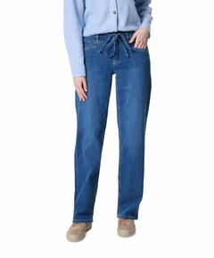 Liv Straight dames jeans blauw