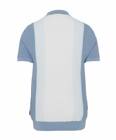 Heren polo blauw