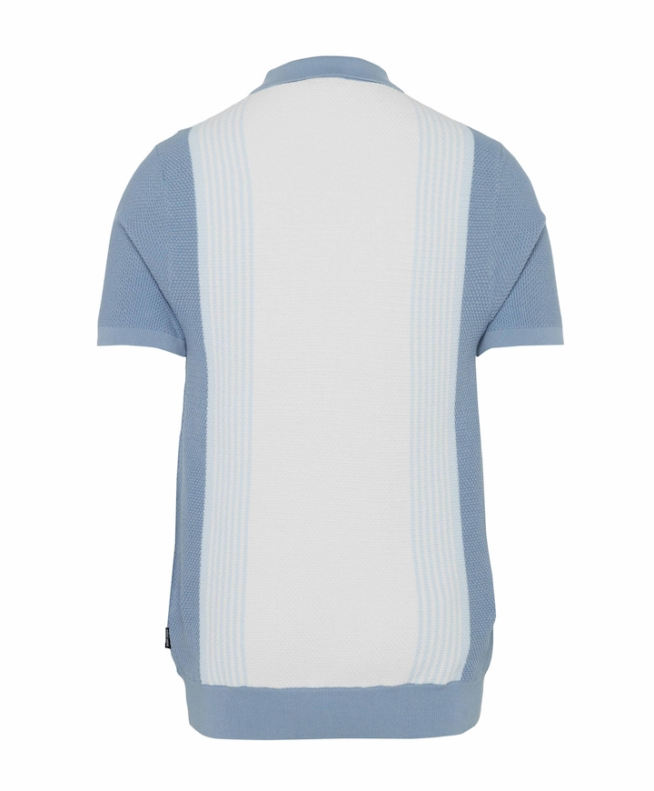 Heren polo blauw