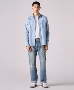 501 original  heren jeans blauw