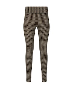 Fleurie W Printed dames tights bruin