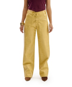 MALLY-PA dames broek geel