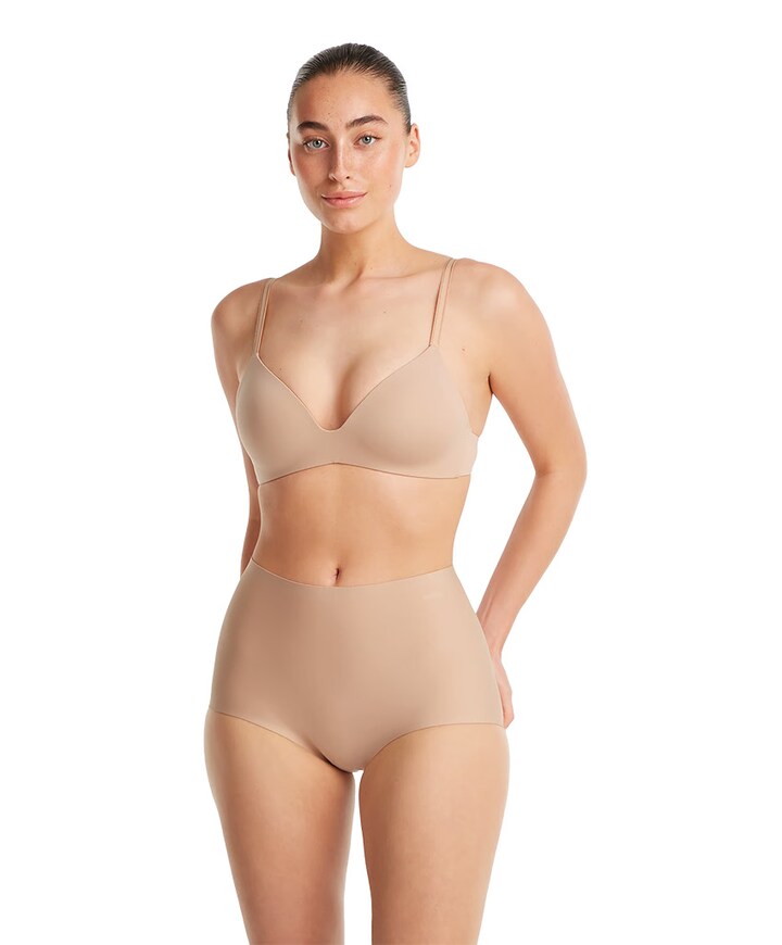 Dames slip beige
