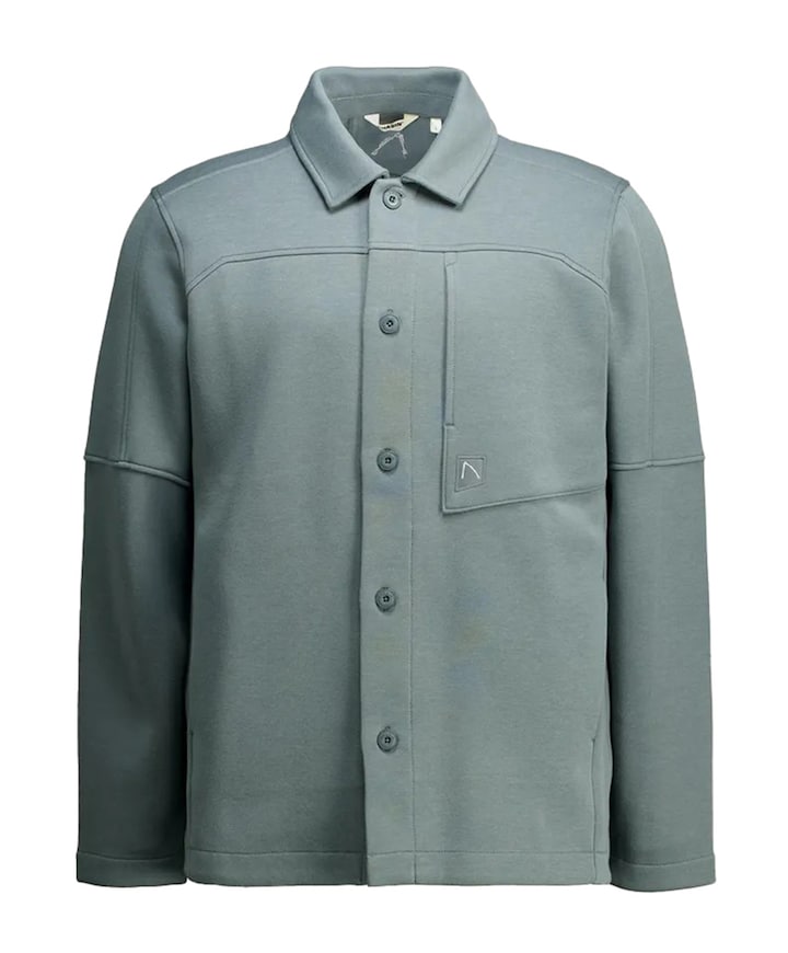 Heren overshirt groen