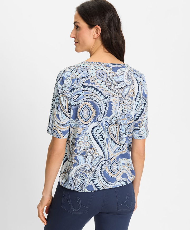 T-shirt blauw