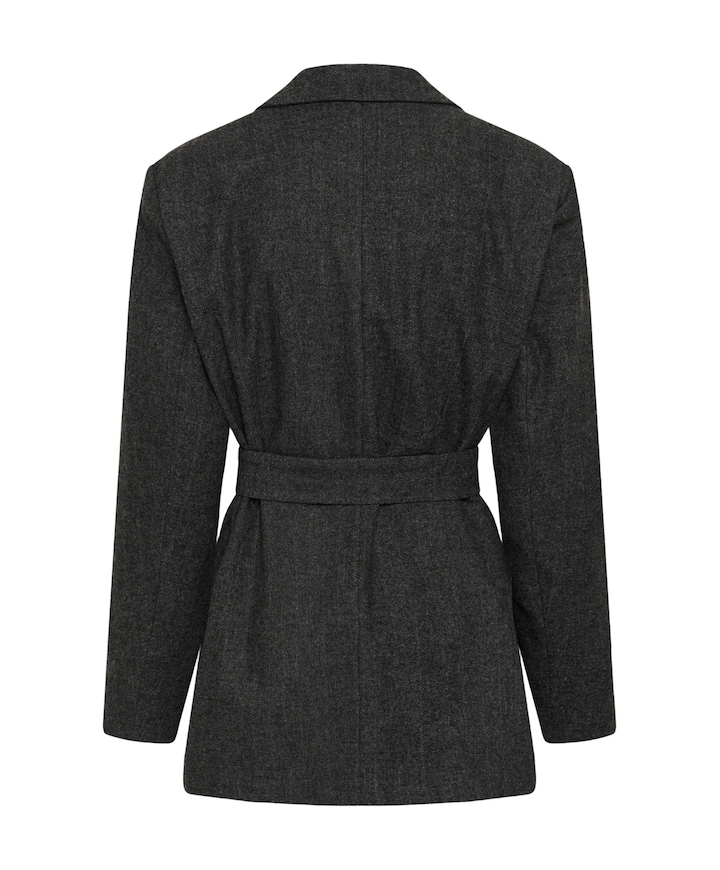Dames blazer grijs