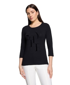 Dames longsleeve zwart