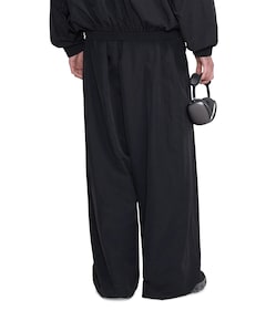 Sound & Design Oversized Track Pants heren pantalon zwart