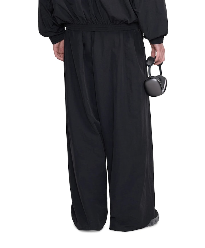 Sound & Design Oversized Track Pants heren pantalon zwart