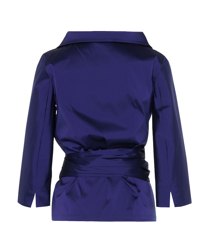 Dames blouse blauw