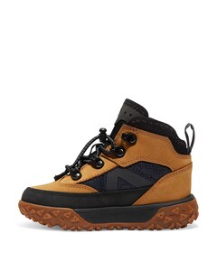 GreenStride Motion 6 MID BUNGEE WATERPROOF SNEAKER jongens veterschoenen bruin