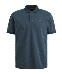 Heren polo blauw