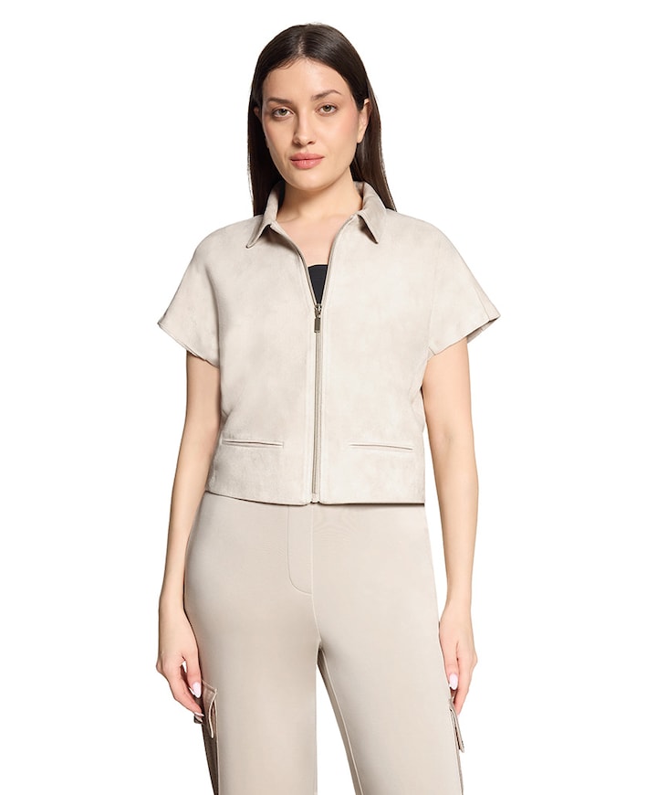 Dames jas beige