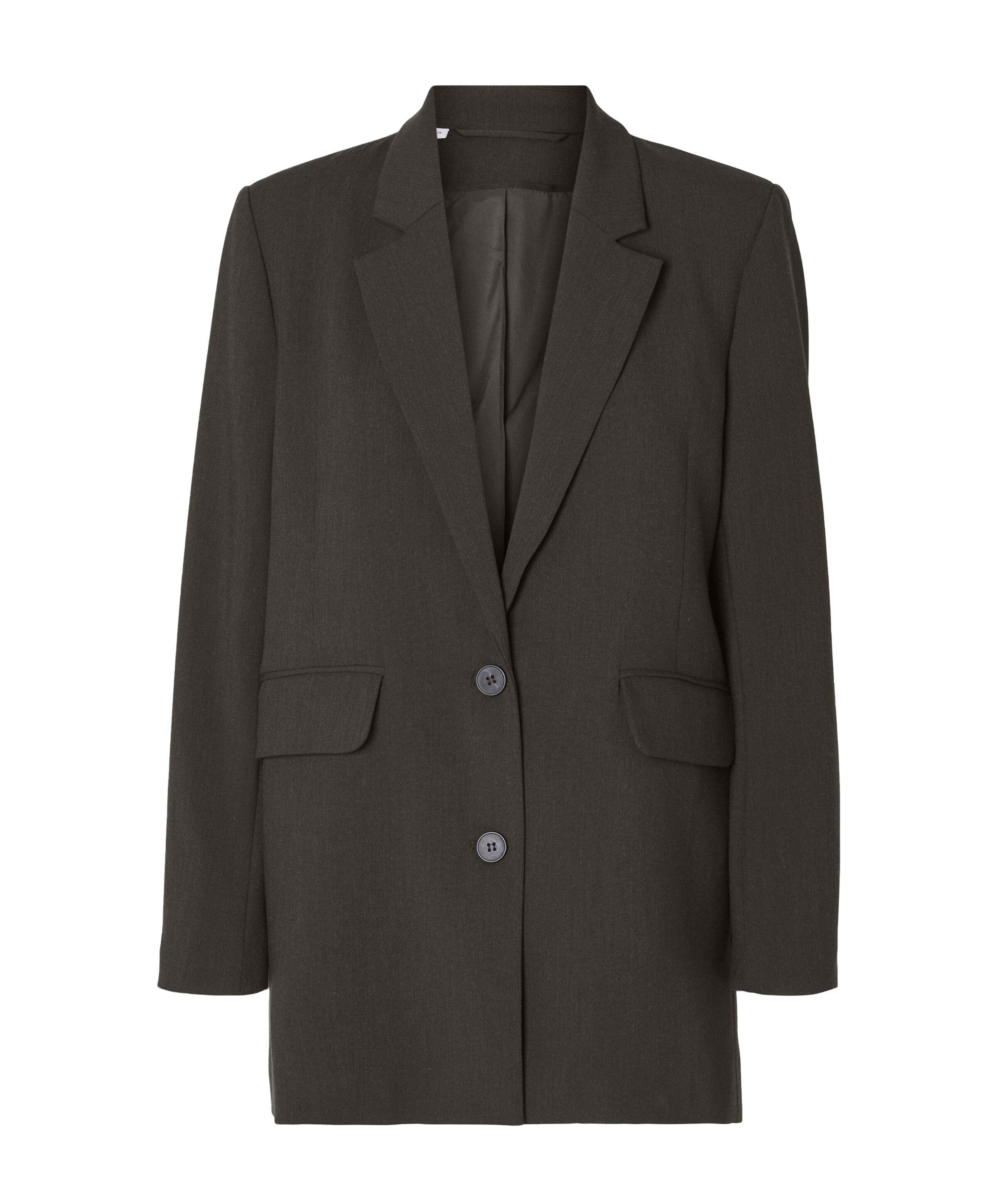Dames blazer bruin